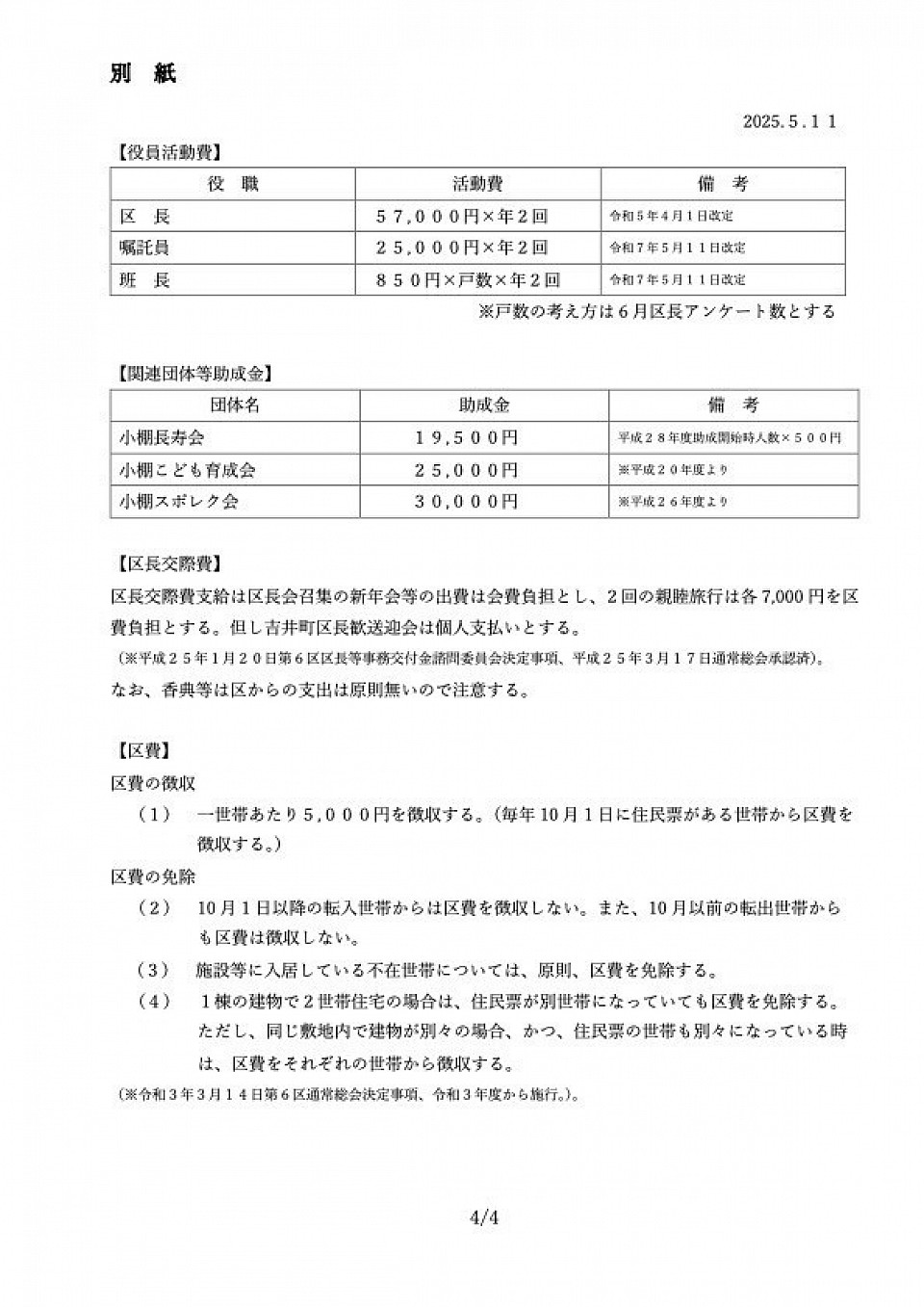 規則４